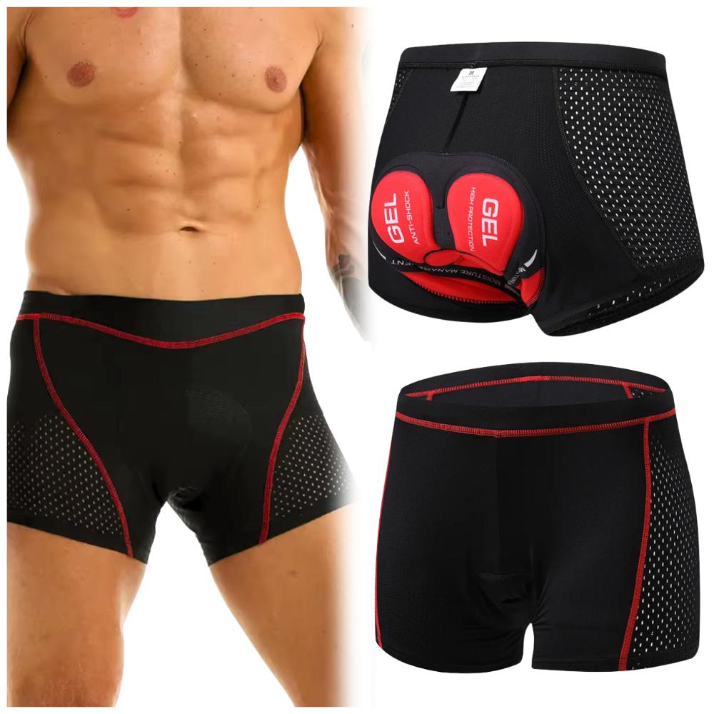 Men's mtb cycling shorts with gel pad for horse riding xxl