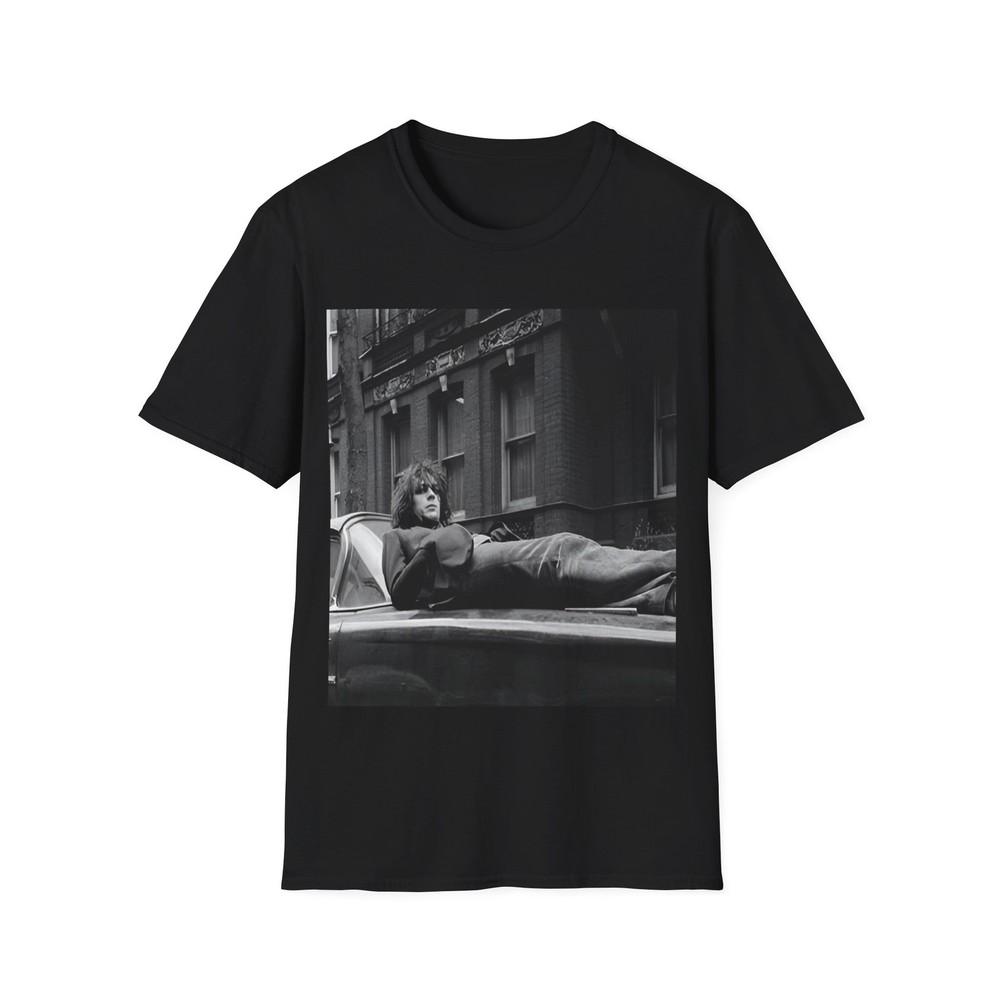 Мягкая хлопковая футболка, Унисекс футболка Syd Barrett