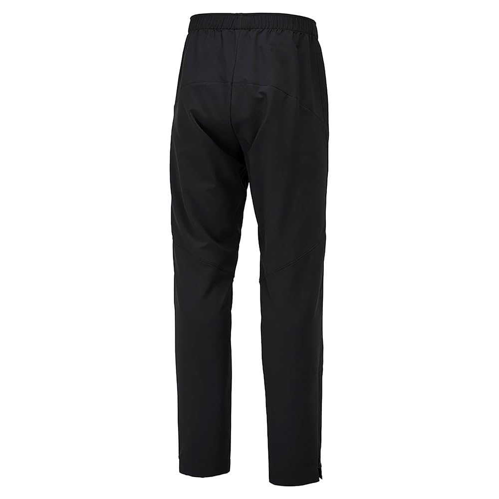 Теннис/Бадминтон Тренировочная ткань Длинные брюки Джерси, Унисекс, Взрослый, Черный, Размер XL, 62JDB010