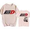 Japanese Anime Initial D EU Size T-Shirt Redsuns Cartoon Gothic Tops AE86 Funny Harajuku Manga Tshirt Men Graphic Tee Shirt Male