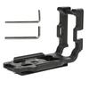 Aluminium Alloy L Shape Quick Release Plate Accessory for Canon 5D2 SLR Camera