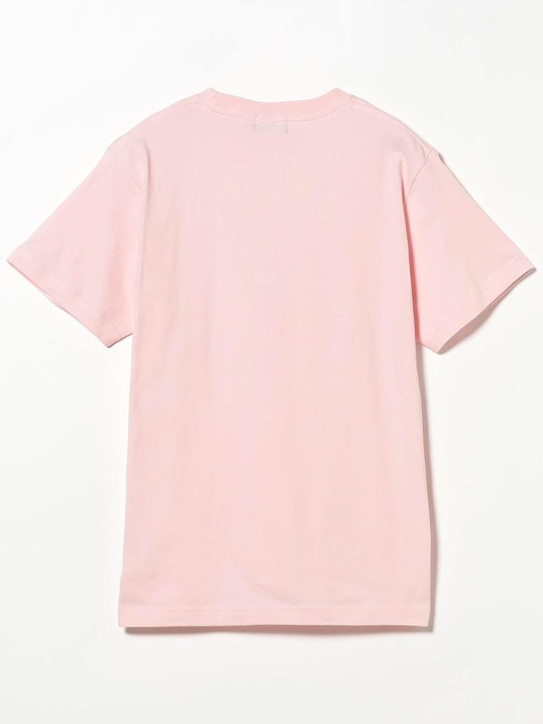 Beams Printed Short Sleeve T-Shirt (Web Exclusive) Logo T-Shirt, 2025 Spring/Summer, Men's, Pink, XL, 11081326591