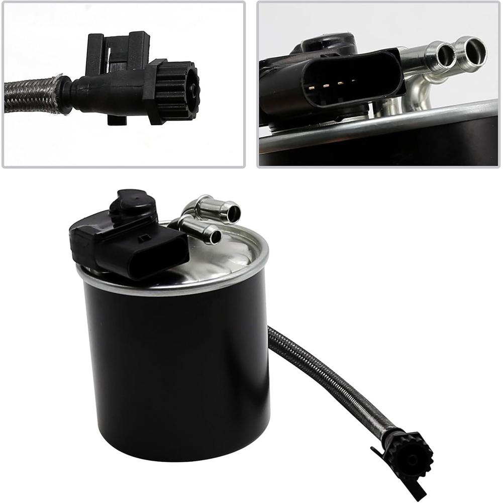 Diesel Fuel Filter, Highly Efficient Filtration Filter Assembly Compatible For WK820/18 A6510901552 A6510902952 Modified Accessories