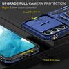 Ударопрочный Бронированный Чехол Для Телефона Для Samsung Galaxy A56 A36 A26 A16 A55 A35 A25 A73 С Защитой Камеры На Слайдере Магнитное Гибридное Кольцо Чехол