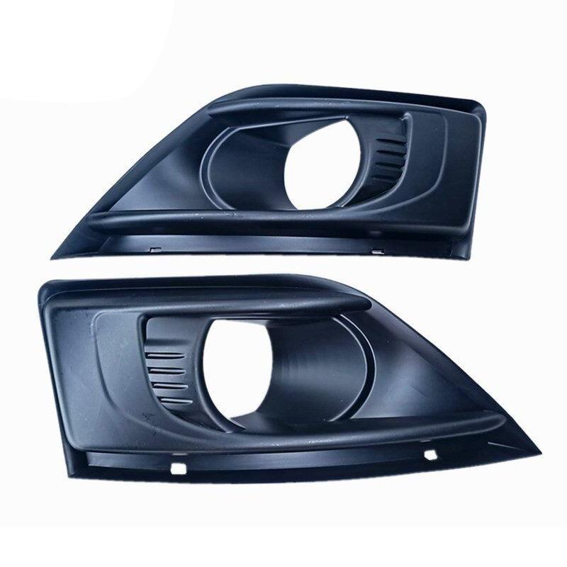 1PC plastic 7414SC Car Front Bumper Fog Lamp Frame Cover Foglight Bezel Lid Hood Trim Fit For Citroen C4 Picasso Left or Right