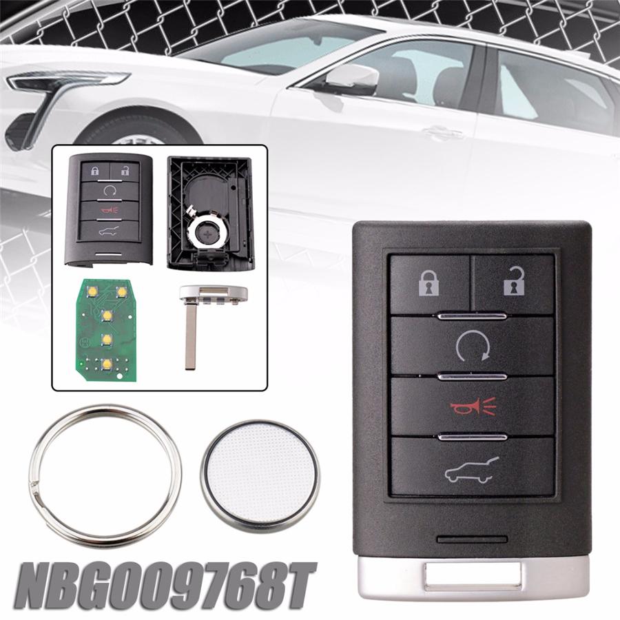 Умный пульт-брелок с функцией бесконтактного доступа, подходит для Cadillac SRX ATS XTS 2010-2015 годов выпуска NBG009768T