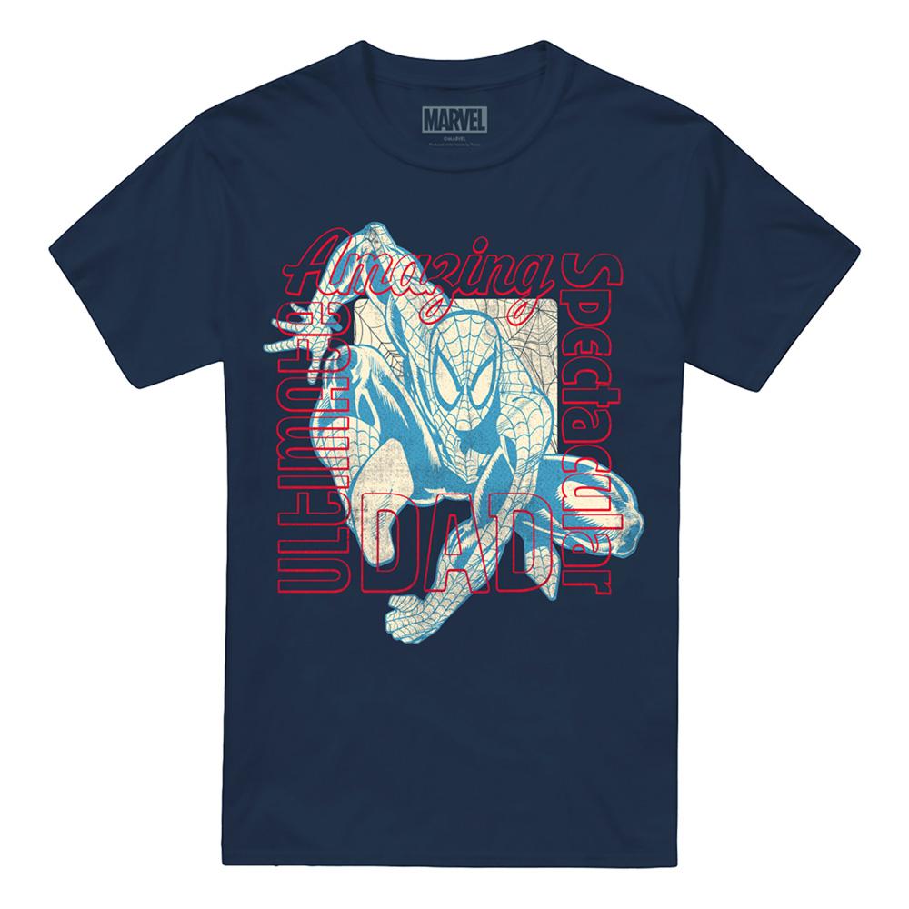 The Amazing Spider-Man Unisex Adult Spectacular Ultimate Dad T-Shirt