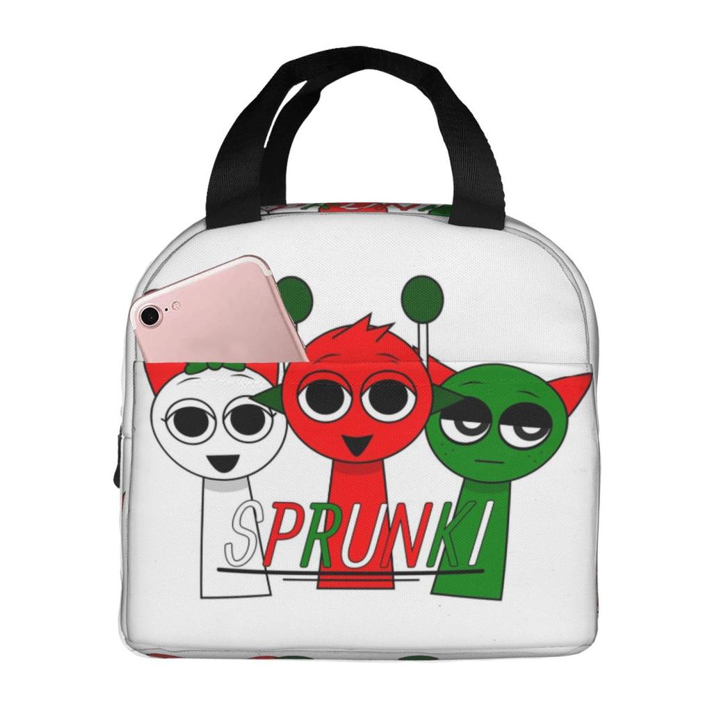 Термосумка для ланча All My Sprunki Toys Game для женщин и детей, герметичная, для еды, ланч-бокс.