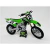 Moto Miniature - Kawasaki - KX 450 - Jason ANDERSON - 1/12° - Vert