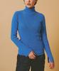 Piero Cotton Silk Turtleneck Black Knit, Women's, Medium,
