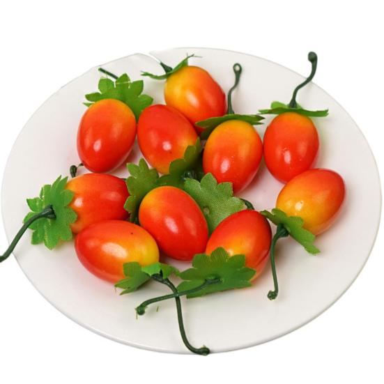 10 шт./пакет искусственные фрукты пенопластовые яркие цвета реалистичные мини долговечные фото реквизиты поделки обеденный стол декор поддельные овощи товары для дома