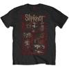 Черная футболка Slipknot 'Sketch Boxes' - НОВАЯ