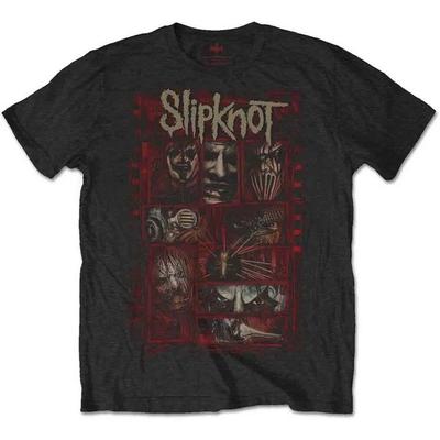 Черная футболка Slipknot 'Sketch Boxes' - НОВАЯ
