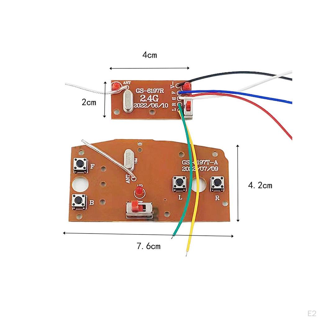 Плата RC Car, рыболовная лодка-приманка, прочные детали для модернизации, 4 канала для модели
