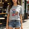 Skateboard Cartoon Character Graphic T Shirt Unisex Unisex Cotton Short Sleeve Casual Top