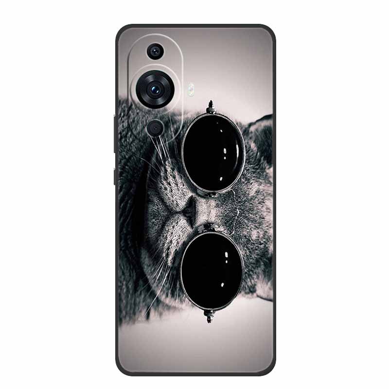 Для Huawei Nova 11 Pro Ultra Чехол Животные ТПУ Мягкий Силикон Чехлы для Телефона для Huawei Nova11 Ultra Pro Ударопрочный Волк Чехол Бампер
