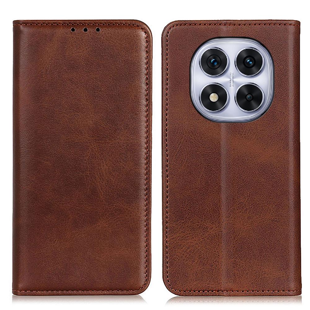 Для Xiaomi Redmi Note 14 Pro 5G/Poco X7 5G Чехол из Спилковой Кожи Книжка-Кошелек Чехол для Телефона