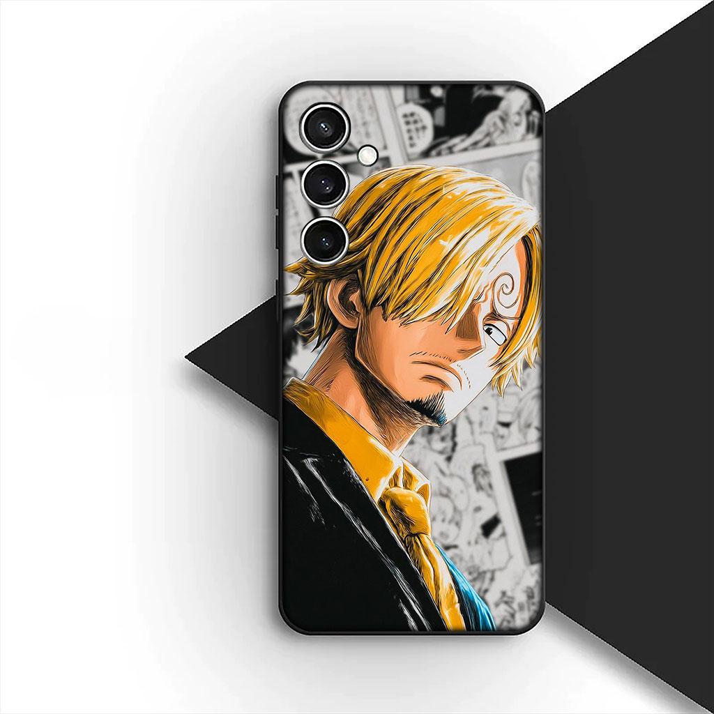 Phone Cover for Motorola Moto G86 G57 E14 E15 G14 G34 G35 G84 G24 A54 G15 Power E22 Case One Pieces Luffy Sanji Roronoa Zoro