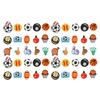 50pcs Sports Ball Theme Pattern Shoe Charm Funny Bright Color Cute Shoe Decoration for Children