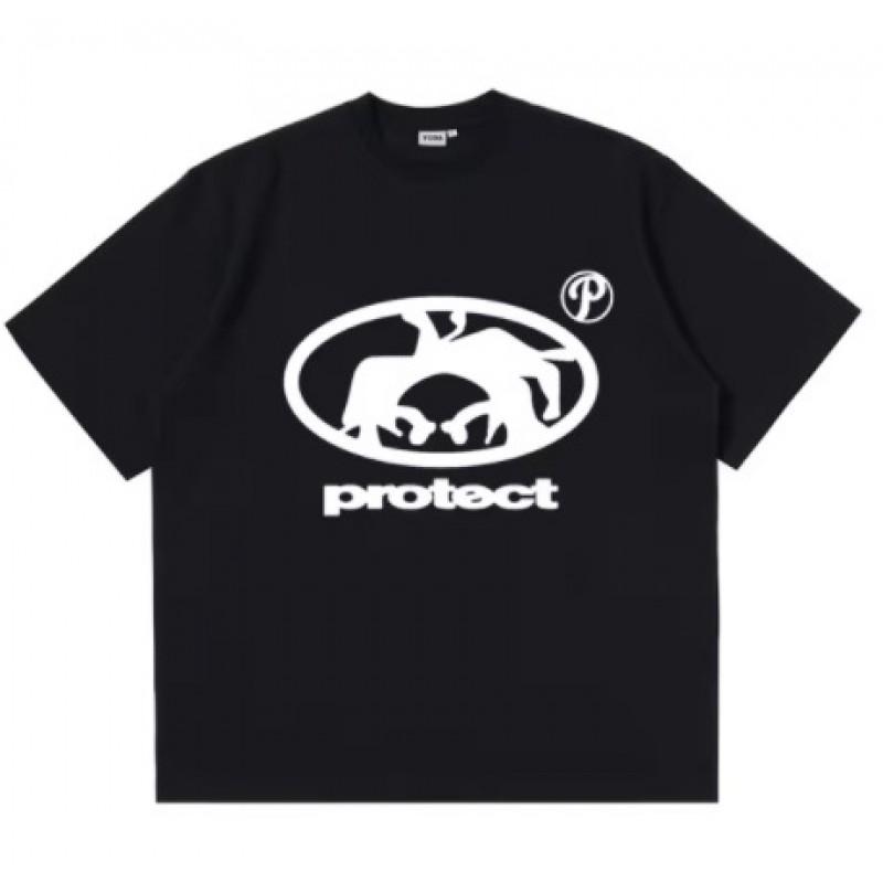 Unisex Oversized Streetwear Graphic Tee Gothic Urban Loose Fit Cotton Short Sleeve T-Shirt 2025