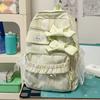 Школьная сумка японский и корейский нишевый дизайн с бантом студенческая школьная сумка ins маленький стиль свежий высокий дизайн рюкзак женский рюкзак для commuters