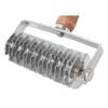 Wood Handle Pastry Lattice Roller Cutter Stainless Steel Dough Cutter  Kitchen Household