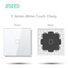 BSEED Zigbee Switches Module Glass Panel Touch Switches USB C Phone Charge Socket Port Smart Function Key EU Sockets Parts