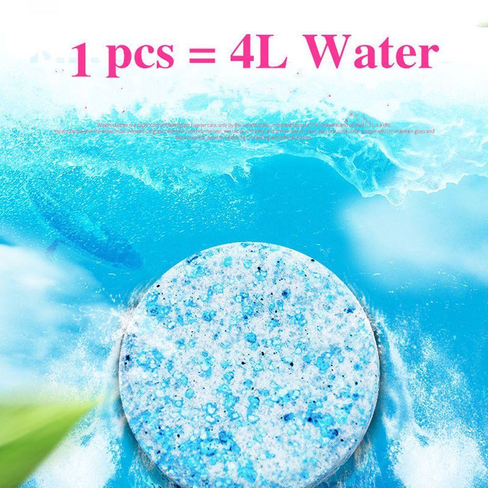 10Pcs Auto Car Windshield Glass Wash Cleaning Concentrated Effervescent Tablets