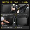 GIMUYA Kick Rear Seat Back and Seat Back Protectors for Honda New Vezel RVs Protective Mat with Storage Stain and Scratch Custom Set of 2 Guards,