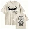 Yungblud Idols Dont Forget To Live The World Tour 2026 Vintage Washed T Shirt Mens Women Casual Cozy Cotton Oversized Tshirts