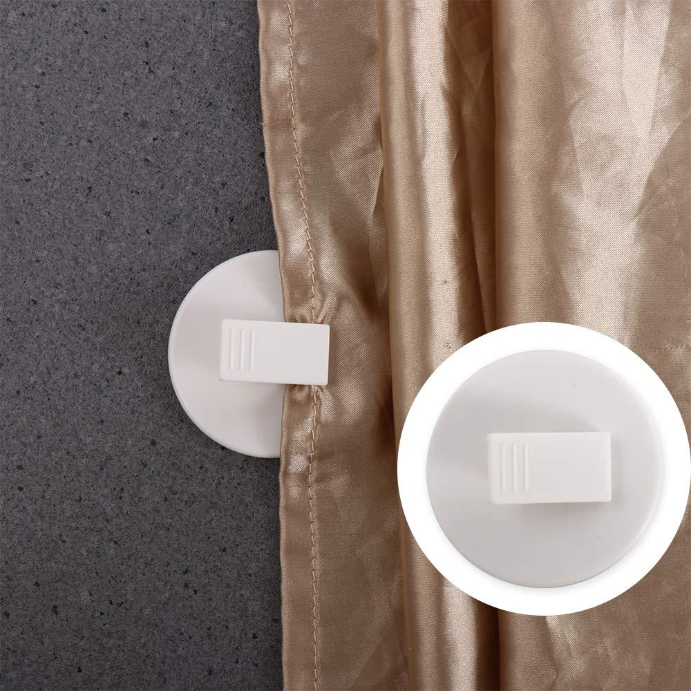 Anti Splash Seamless Crocodile Fixed Curtain Clip Curtain Buckle Bathroom Accessories Guard Clip