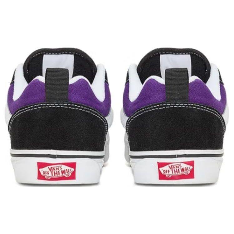 Vans Черные фиолетовые кроссовки унисекс Knu-Skool VN0009QCB5P