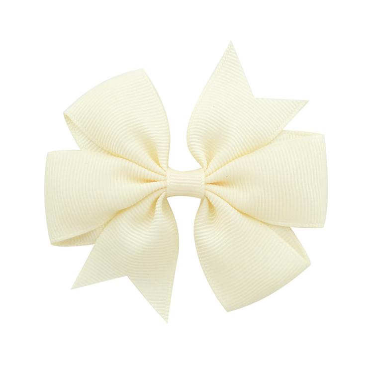 Hot Sale Solid Color Ribbon Fishtail Bow Hair Clip 40 Colors Children's Hair Clip Hair Accessories