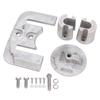 Outbard Motor Aluminum Anode Kit 888761Q03 Galvanic Corrodes Resistant Replacement for MerCruiser
