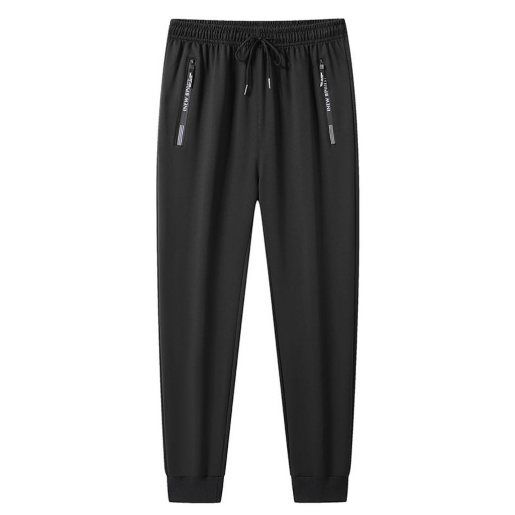 Мужские весенние и осенние зимние новые длинные брюки, прямые свободные спортивные брюки для ванной комнаты, простые и универсальные повседневные брюки для мужчин