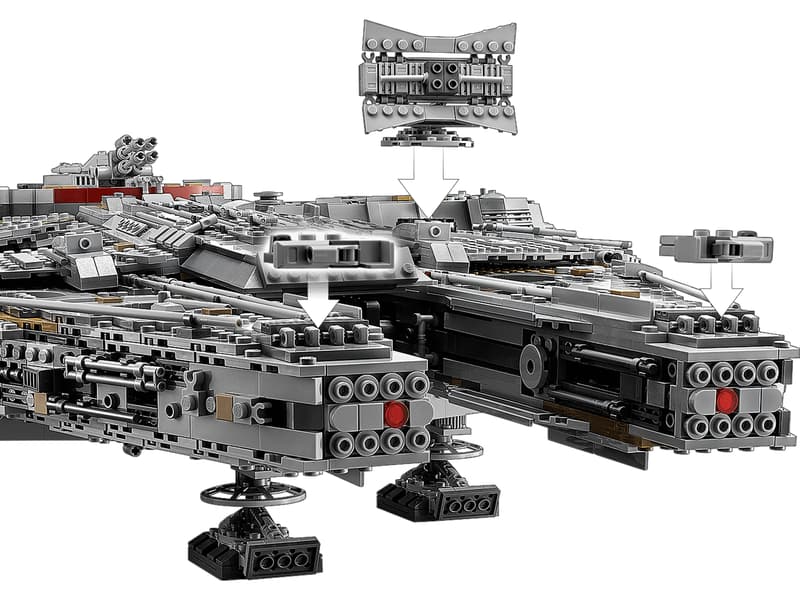 Millennium Falcon #75192(no box)