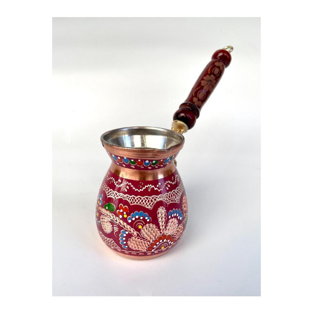 Медный кофейник ручной работы