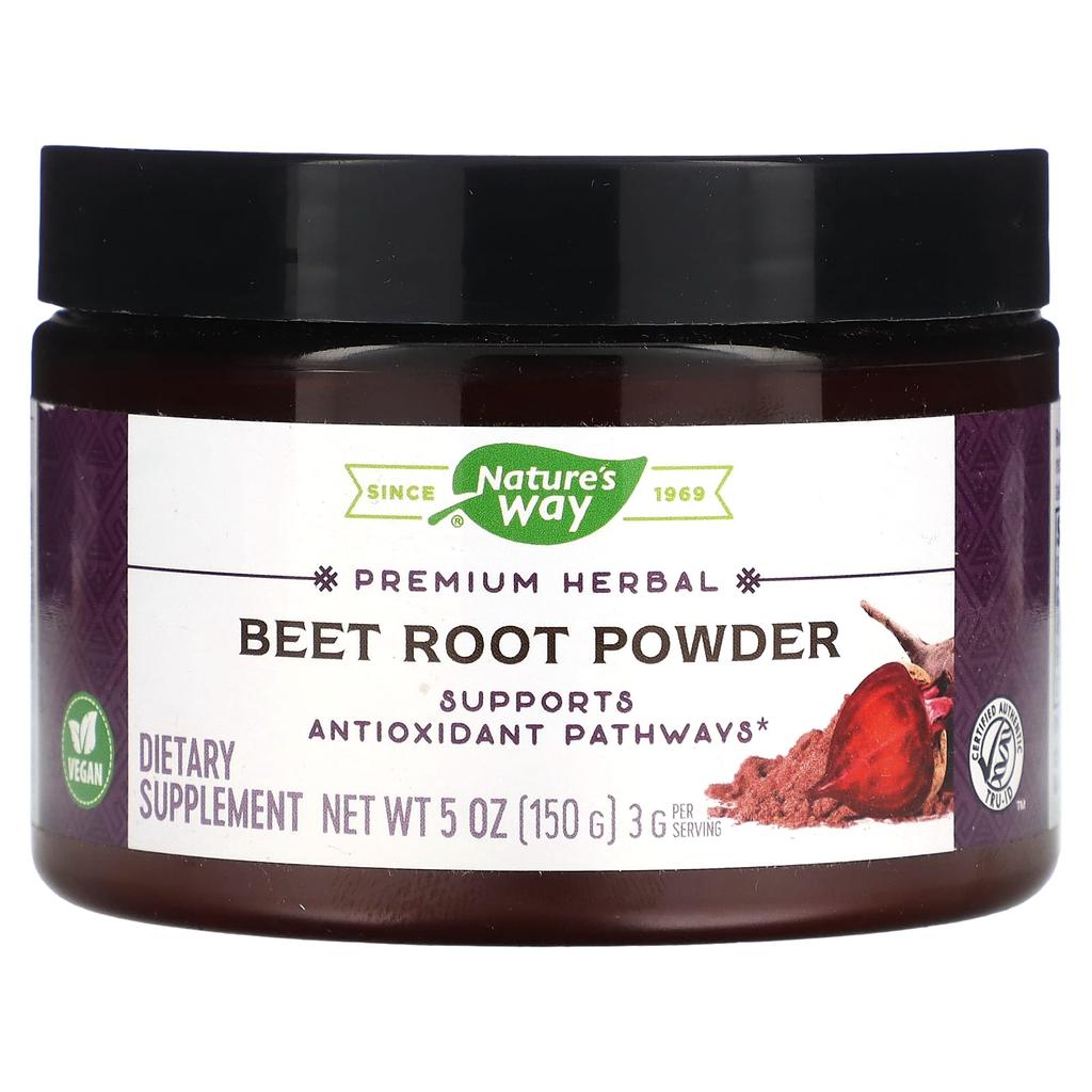 Nature's Way Premium Herbs, Beet Root Powder, 5 Oz (150 G)