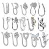 1Pcs New Zircon Nose Clip Fake Nose Ring Piercing Jewelry