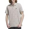 Adidas Polo Shirts Men's Gray Polo Collar Moderate Straight Fit IA8153