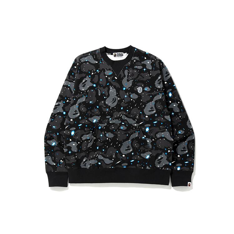 Bape Свободный свитшот Space Camo 0ZXSWM113008E