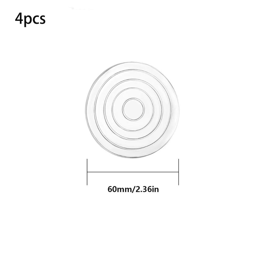 4pcs Portable Self Adhesive Furniture Pads Shock-Absorbent Multi-functional Feet Pad Non-Slip Ccutting board feet Appliances