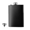 Metal Liquor Container Portable Drinking Vessel Leakproof Hip Flask with Funnel for Adventure Enthusiasts