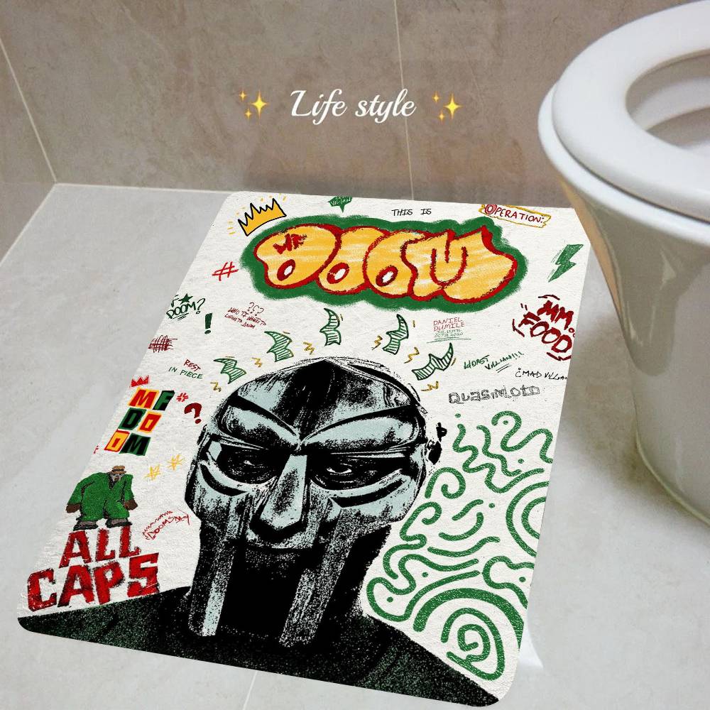 MF D-Doom Madlib Придверный коврик Детская комната Декор спальни Балкон Противоскользящий придверный коврик Коврик для гостиной Ковер