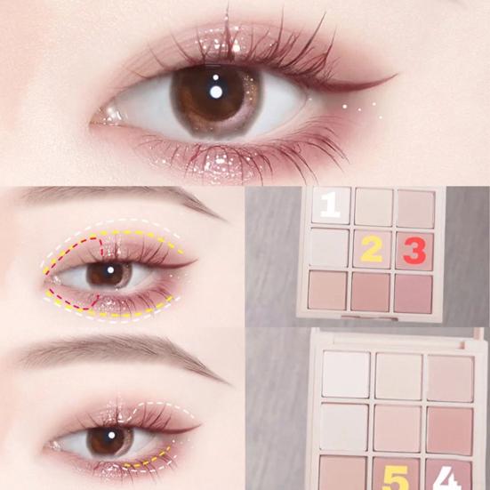 Универсальная синтетическая водостойкая палитра теней для макияжа в подарок