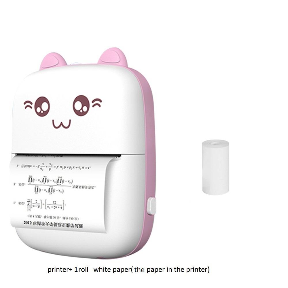 2024 Мини-термопринтер Принтер для самоклеящихся этикеток Портативный Bluetooth-принтер для фотопечати Портативный карманный принтер для Android IOS.