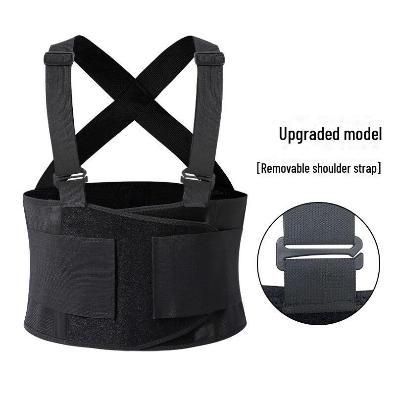 Men's Fitness Sweat Waist Support Belt for Running and Training