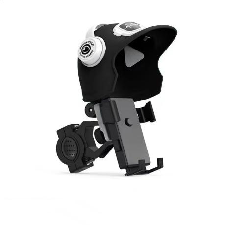 2025 Trending Mini Helmet Bike Phone Mount Bracket High Quality Portable Electric Motorcycle Phone Holder Sun Shade Waterproof