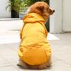 Winter Dog Clothes Pure Color Cat Dog Hoodie Autumn Winter Dog Coat Jacket Puppy Chihuahua Windproof Apparel for Small Large Dog