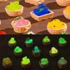 2pcs Cute 1/12 Dollhouse Rattan Frame Hand-woven Dolls Miniature Decoration